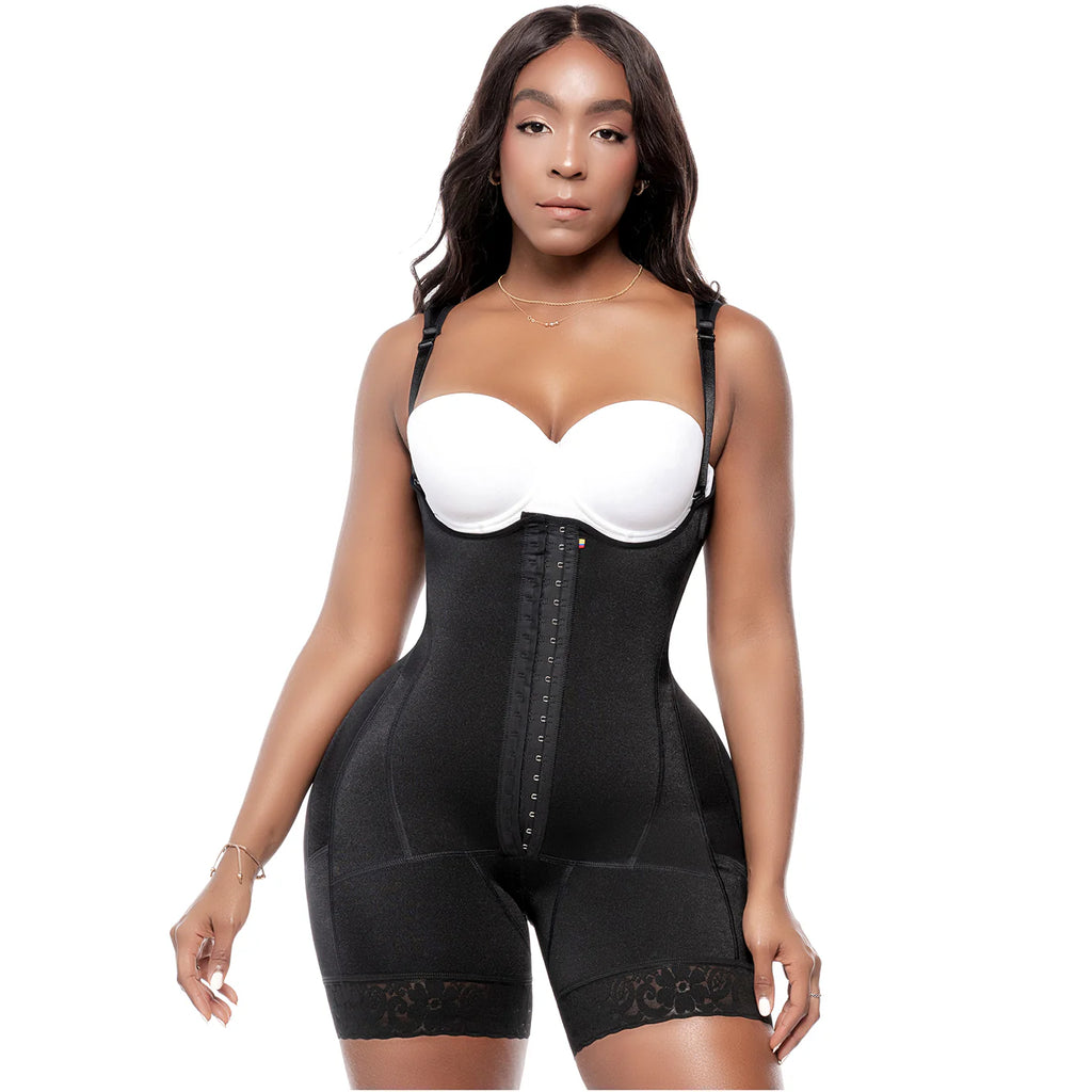 Bling Shapers T940BF Stage 2 Faja Shapewear Bodysuit for Women Guitar Body Shape