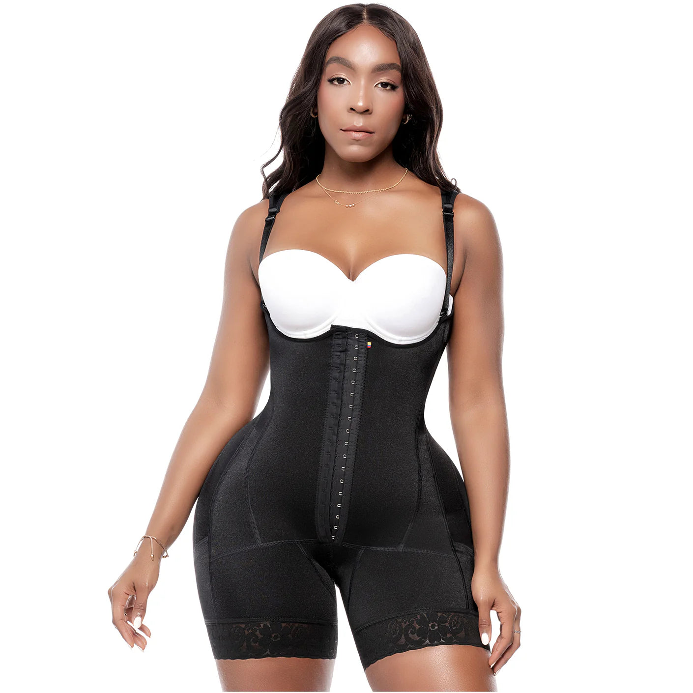 Bling Shapers T940BF Stage 2 Faja Shapewear Bodysuit for Women Guitar Body Shape