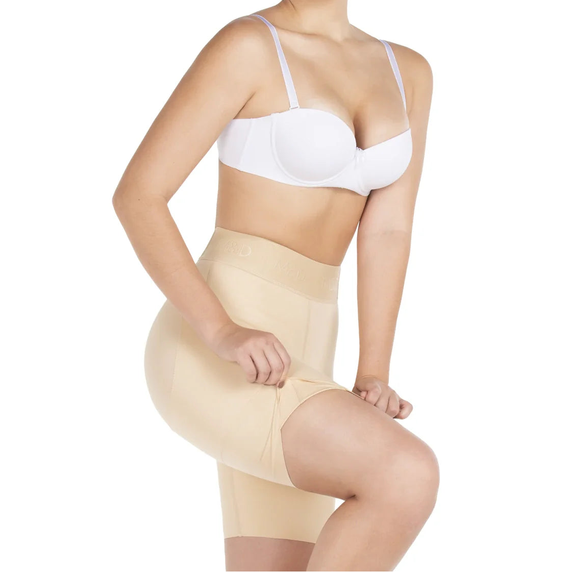 Fajas MYD 08324 High-Waisted Compression Shorts Body Shaper for Women