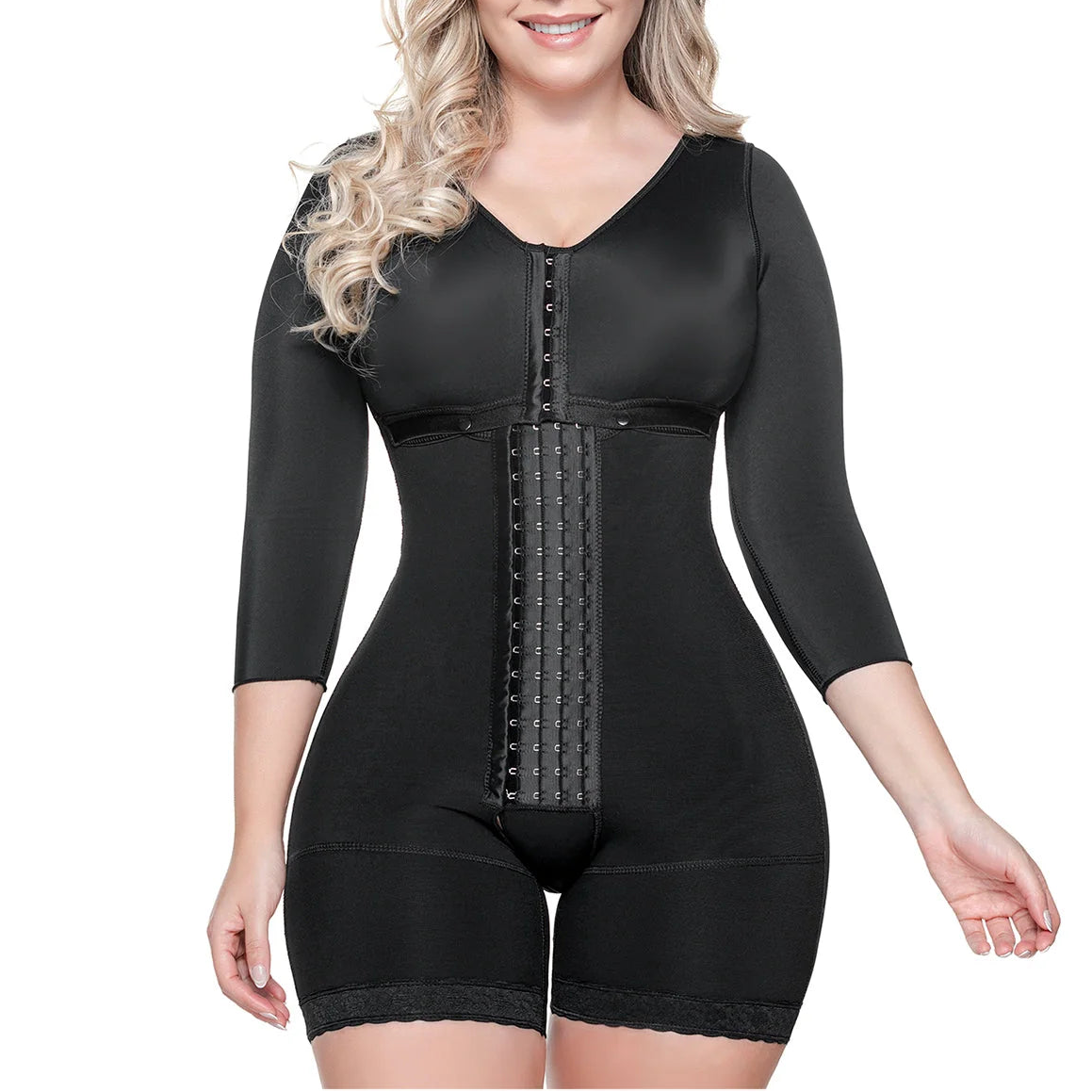 SONRYSE 103BF | Shapewear After Surgery for Women with Built-In Bra | Mid thigh