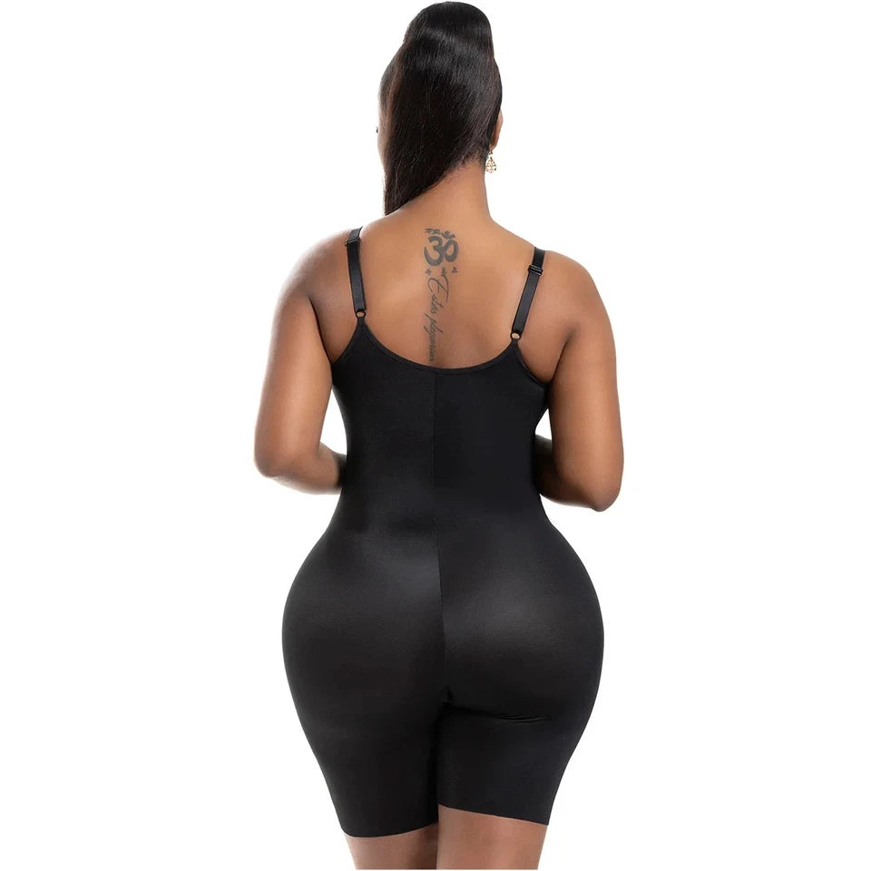 Snatched Body DQ01L3 Tummy Control Shapewear Bodysuit for Women with Built-in Br